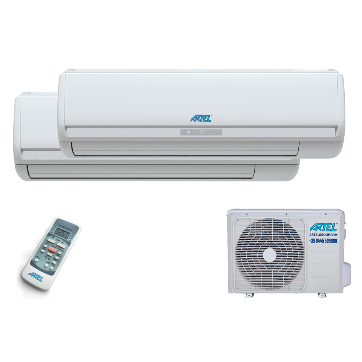 Airco Multi Split 2x (2.8kw/9000BTU) â€“ 2 kamers